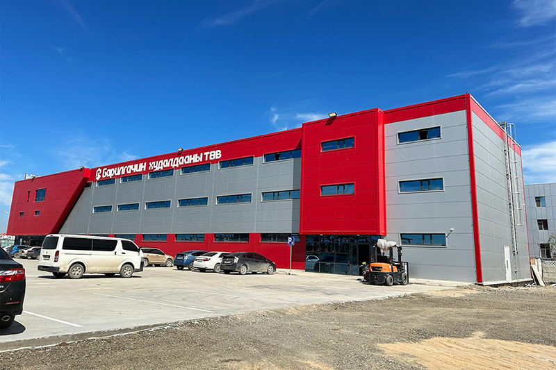 Building Materials Mall in Mongolia