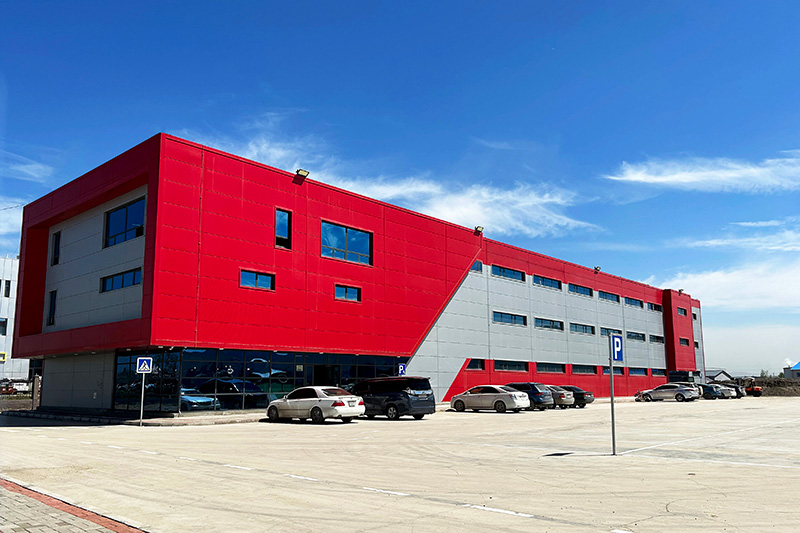 Building Materials Mall in Mongolia