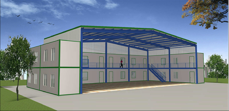 Container Office in Ghana Electrical Factory