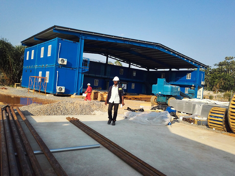 Container Office in Ghana Electrical Factory