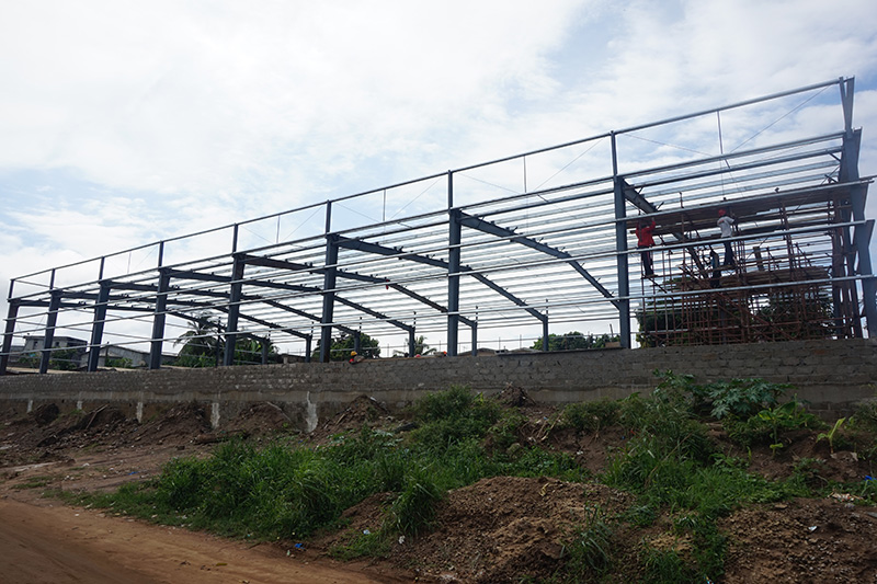 Ivory Coast Abidjan Steel Workshop Project