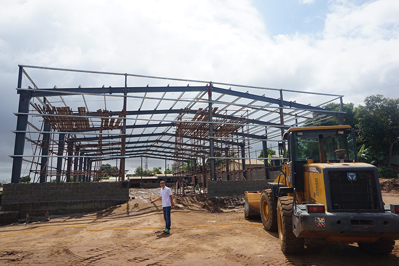 Ivory Coast Abidjan Steel Workshop Project