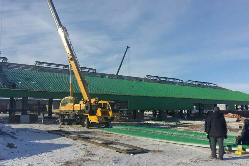 Mongolian Cow Shed Project