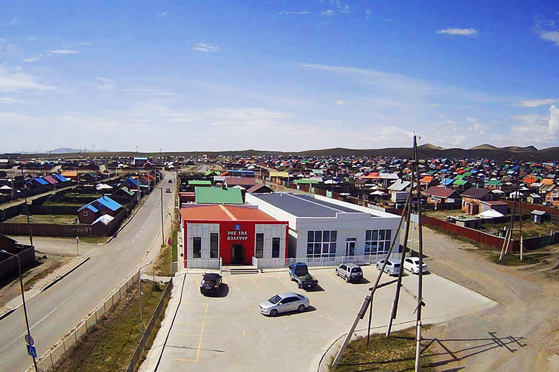 Supermarket in Mongolia