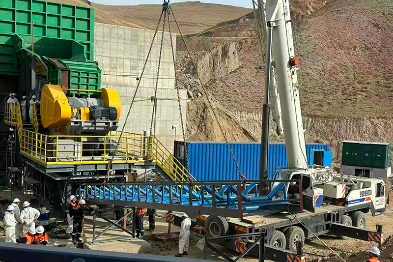 Support for Jaw Crusher in Mongolia