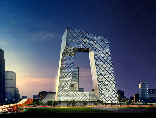 Beijing Television Center of Chinese Steel Structure Engineering