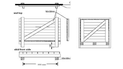 Coating and transportation scheme for steel structure