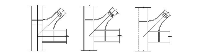 Connection joints type and form in steel structure