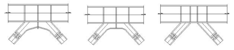 Connection joints type and form in steel structure