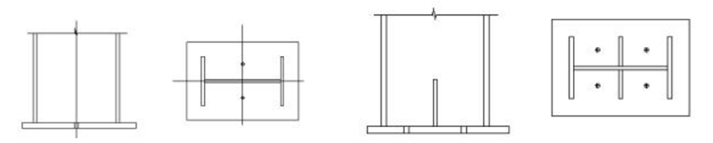 Connection joints type and form in steel structure