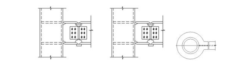 Connection joints type and form in steel structure