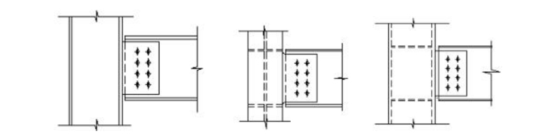 Connection joints type and form in steel structure