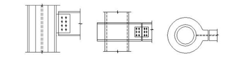 Connection joints type and form in steel structure