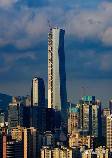 Explore Asia's tallest steel structure super high-rise building