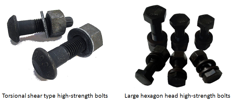 Fastener connection of steel structure