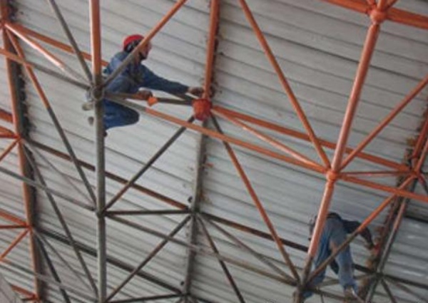 Fire protection method of steel structure workshop