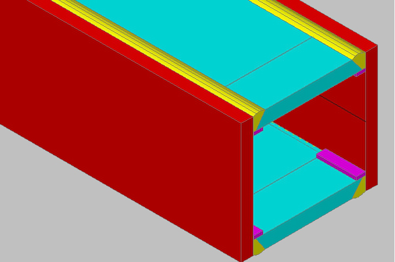 General process for steel structure box column production