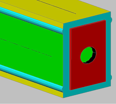 General process for steel structure box column production