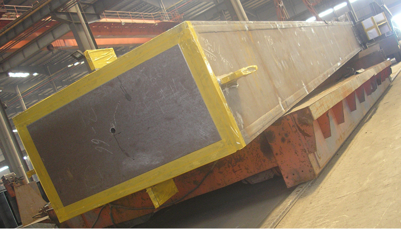 General process for steel structure box column production