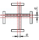 General Production Way of Cross-shaped Column