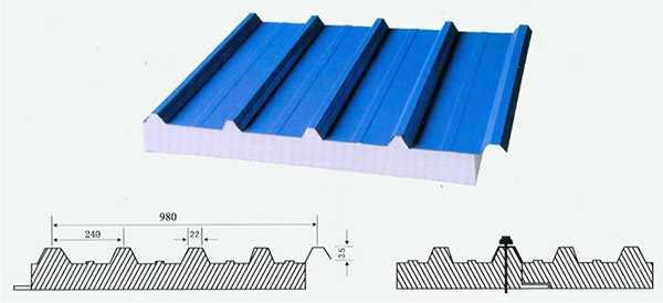 overlap method of steel structure workshop surrounding system