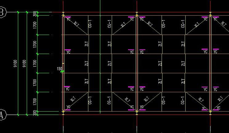 Single-storey portal steel structure workshop