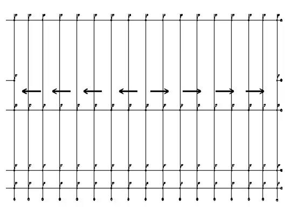 Steel structure construction plan