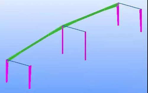 Steel structure construction plan