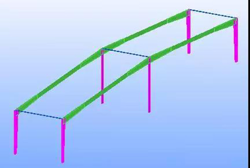 Steel structure construction plan