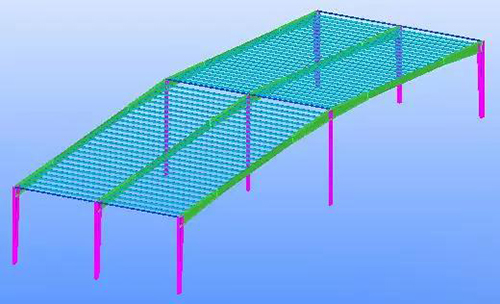 Steel structure construction plan