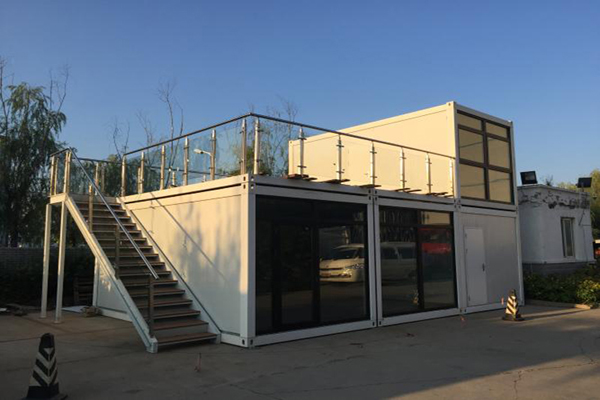 Steel Structure Modular Container House Building Composition