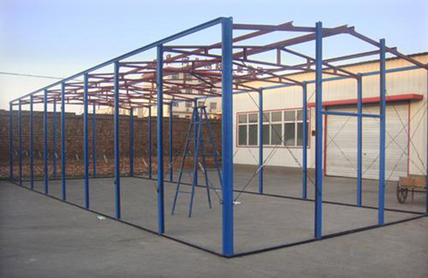 Steel structure prefab house