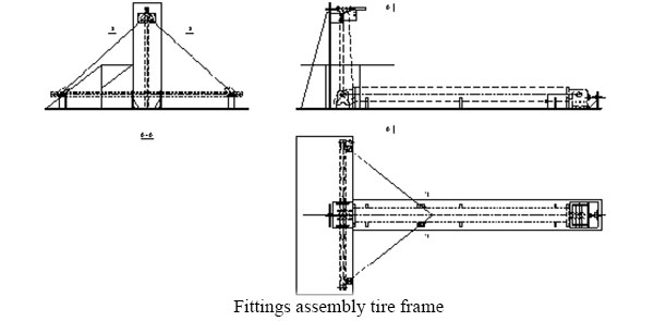 Steel structure staircase engineering production