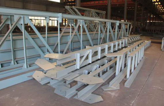 Steel structure staircase engineering production