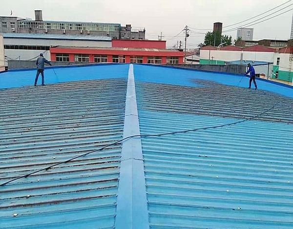 Steel structure waterproof material and construction scheme