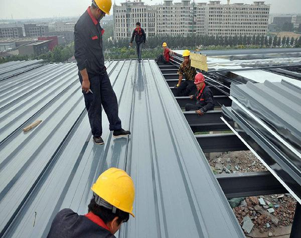 Steel structure waterproof material and construction scheme