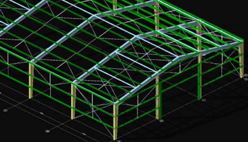 The Design of Light Steel Structure Workshop