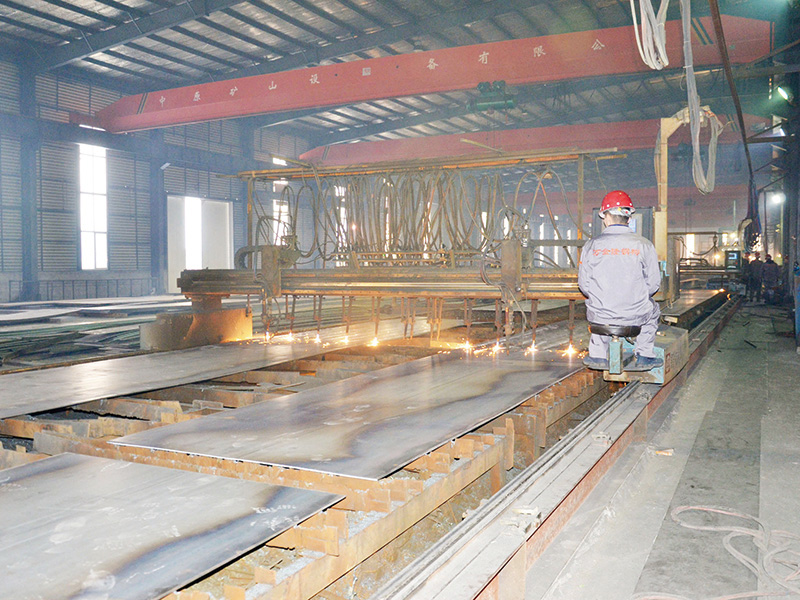 Steel Structure Building Cutting