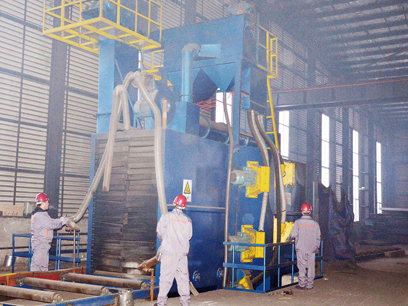 Steel Structure Building Shot Blasting